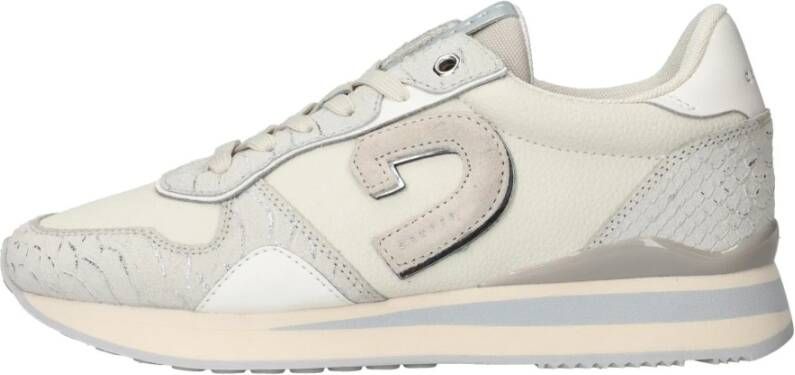 Cruyff Beige Parkrunner Sneaker met Metallic Accents Beige Dames