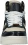 Cruyff Campo High Lux Hoge sneakers Leren Sneaker Dames Wit - Thumbnail 14