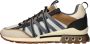 Cruyff Hex Tech Sportieve Sneaker Grijs Beige Multicolor Heren - Thumbnail 4