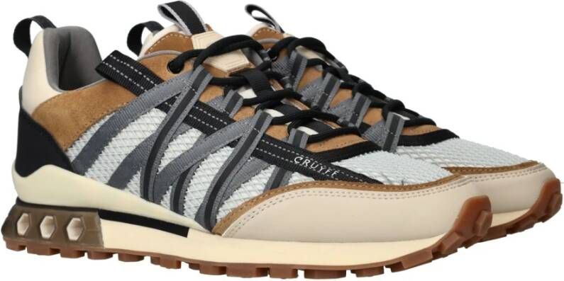 Cruyff Hex Tech Sportieve Sneaker Grijs Beige Multicolor Heren