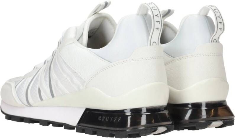 Cruyff Sportieve Witte Sneaker met Gripzool White Heren