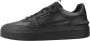 Cruyff Endorsed Tennis zwarte sneakers Zwart Leer Lage sneakers Heren - Thumbnail 3