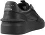 Cruyff Endorsed Tennis zwarte sneakers Zwart Leer Lage sneakers Heren - Thumbnail 4