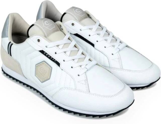 Cruyff Witte Sneakers met Beige Details Multicolor Heren