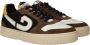 Cruyff Zwarte Leren Platform Sneaker Multicolor Heren - Thumbnail 4