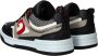 Cruyff Zwarte Leren Sneakers met Rode Accenten Multicolor Dames - Thumbnail 8