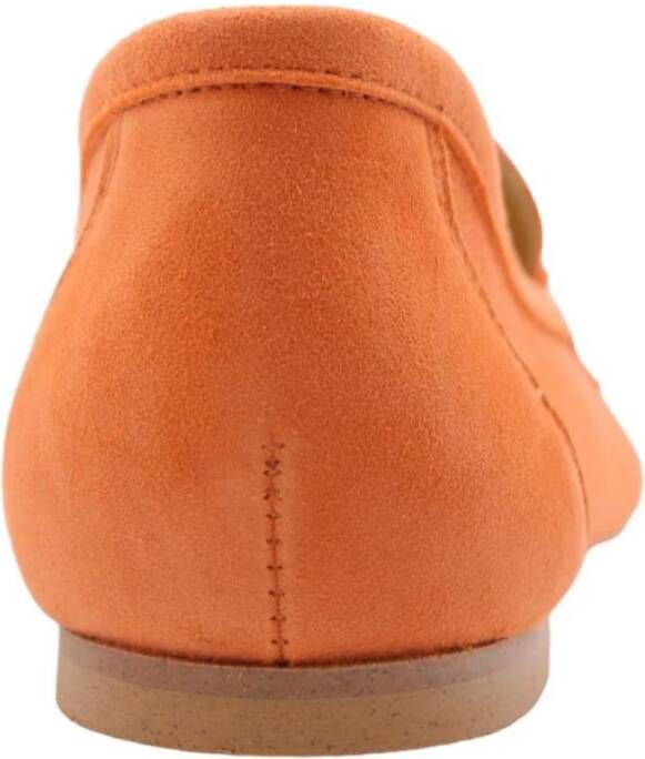 Ctwlk. Stijlvolle Baccarat Loafers Orange Dames