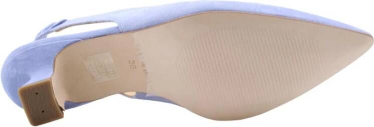 Ctwlk. Cannes Slingback Schoenen Blue Dames