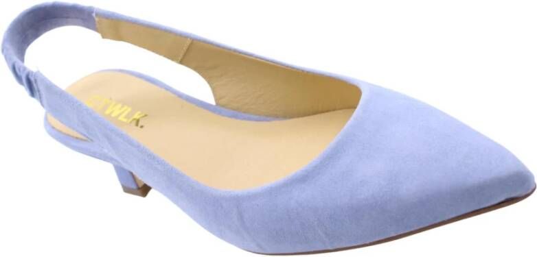 Ctwlk. Cannes Slingback Schoenen Blue Dames