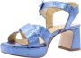 Ctwlk. Bergerac Sandaal Blue Dames - Thumbnail 40