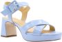 Ctwlk. Bergerac Sandaal Blue Dames - Thumbnail 32