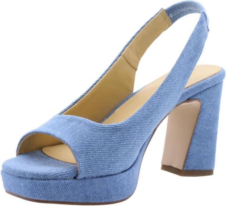 Ctwlk. Cordes Sandaal Blue Dames