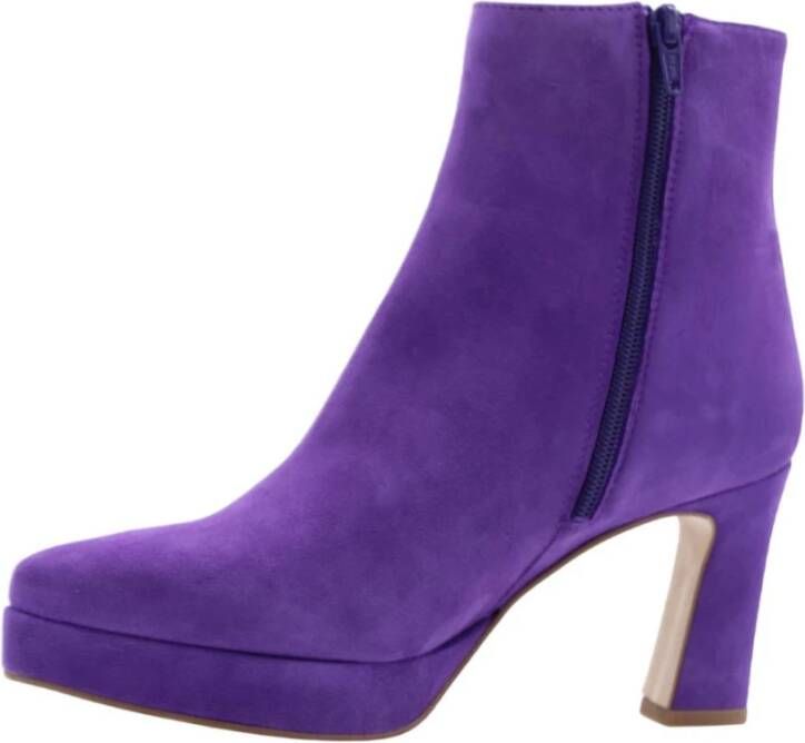 Ctwlk. Heeled Boots Paars Dames