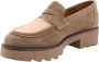 Ctwlk. Klassieke Mocassin Rollo Schoenen Brown - Thumbnail 19
