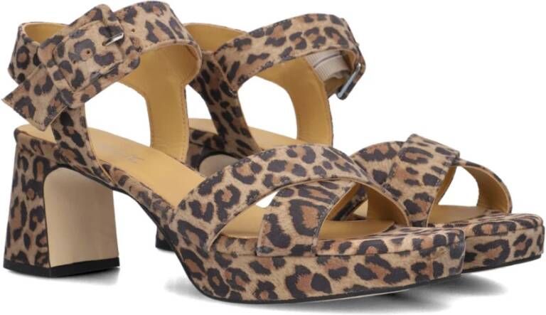 Ctwlk. Bruine Dames Sandalen Amouch Brown Dames