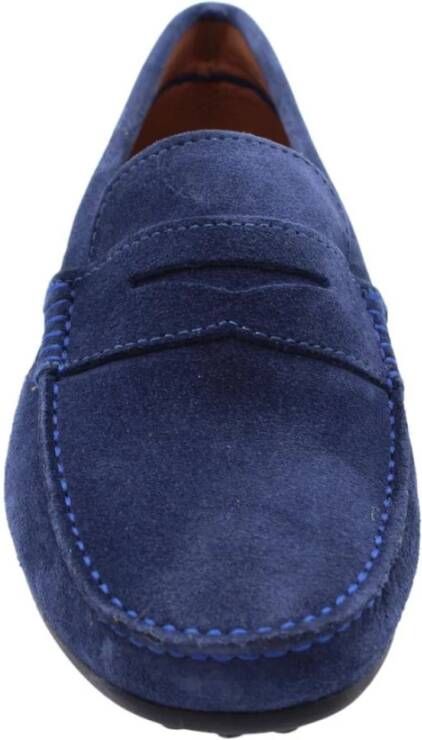 Ctwlk. Klassieke Comfortabele Mocassins voor Mannen Blue Heren