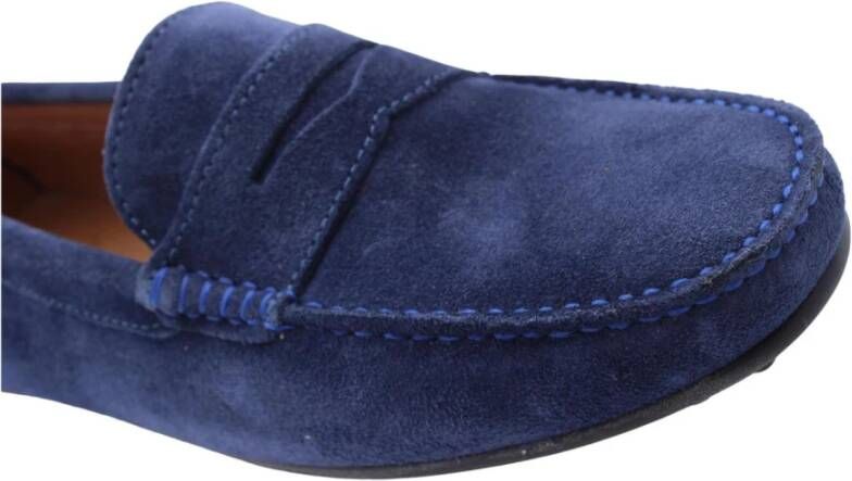Ctwlk. Klassieke Comfortabele Mocassins voor Mannen Blue Heren