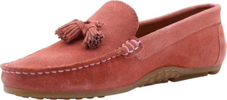 Ctwlk. Stijlvolle Argonne Loafers voor Vrouwen Orange Dames