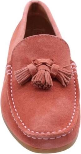 Ctwlk. Stijlvolle Argonne Loafers voor Vrouwen Orange Dames