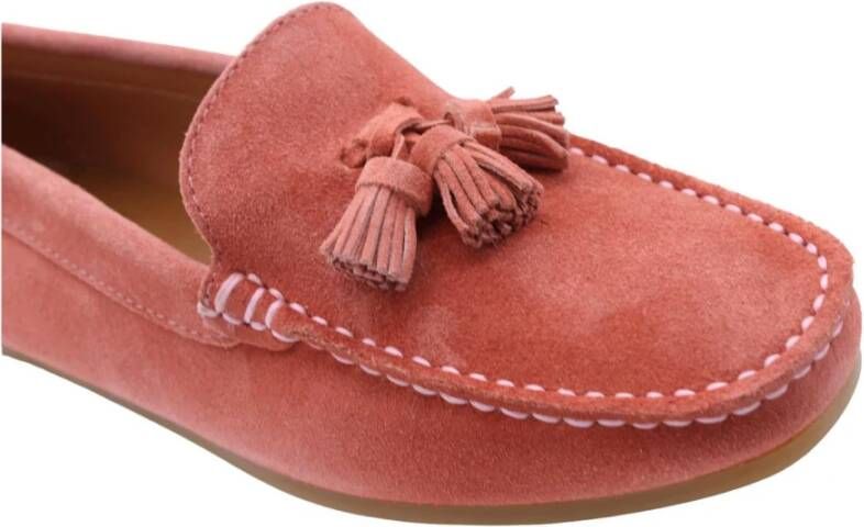 Ctwlk. Stijlvolle Argonne Loafers voor Vrouwen Orange Dames