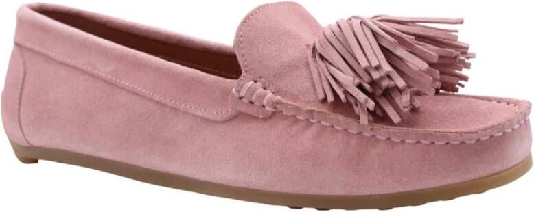 Ctwlk. Stijlvolle Amboise Loafers voor Vrouwen Pink Dames