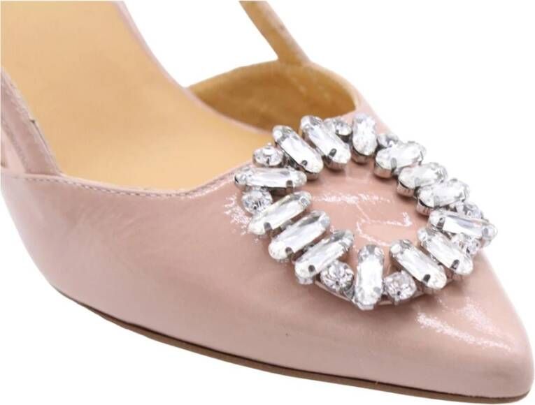 Ctwlk. Peep Toe Peep Heel Beige Dames