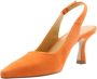 Ctwlk. Peep Toe Hiel met Petticoat Orange Dames - Thumbnail 8