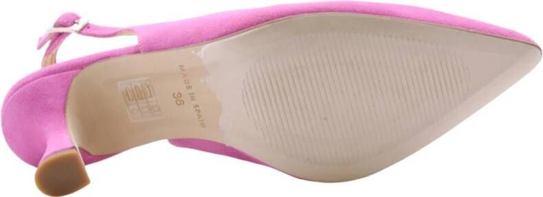 Ctwlk. Peep Toe Peep Heel Roze Dames