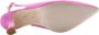 Ctwlk. Peep Toe Peep Heel Pink Dames - Thumbnail 9