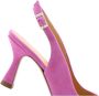 Ctwlk. Peep Toe Peep Heel Pink Dames - Thumbnail 10