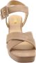 Ctwlk. Elegante hoge hak sandalen Beige Dames - Thumbnail 4