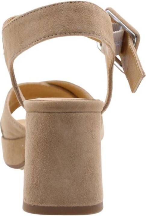 Ctwlk. Elegante hoge hak sandalen Beige Dames - Foto 5