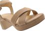 Ctwlk. Elegante hoge hak sandalen Beige Dames - Thumbnail 7