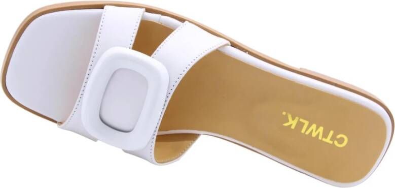 Ctwlk. Stijlvolle Muiltje Tessa White Dames