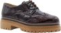 Ctwlk. Stijlvolle Veterschoen Olaf Brown Dames - Thumbnail 3