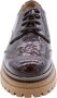 Ctwlk. Stijlvolle Veterschoen Olaf Brown Dames - Thumbnail 5