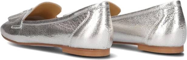 Ctwlk. Zilver Metallic Ballerina's met Kwastjes