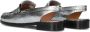 Ctwlk. Zilveren Slingback Schoenen voor Vrouwen Gray Dames - Thumbnail 9