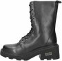 Cult Zwarte Veterschoenen van Leer voor Vrouwen Black Dames - Thumbnail 20