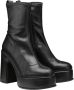 Cult Bjork Platform Dames Enkellaars Black Dames - Thumbnail 2