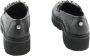 Cult Zwarte Leren Platte Schoenen Lente Zomer Black Dames - Thumbnail 9
