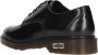 Cult Klassieke Oxford Schoenen Zwart Leer Black Heren - Thumbnail 5
