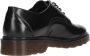 Cult Klassieke Oxford Schoenen Zwart Leer Black Heren - Thumbnail 7