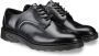 Cult Klassieke Oxford Schoenen Zwart Leer Black Heren - Thumbnail 2