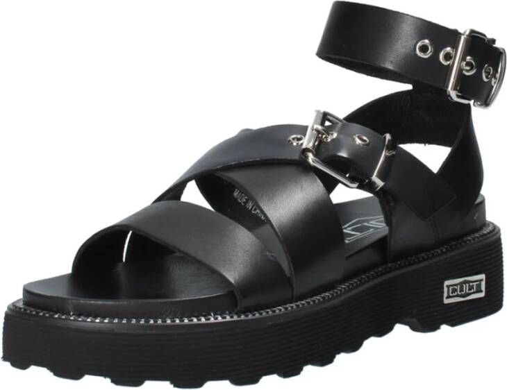 Cult Flat Sandals Zwart Dames
