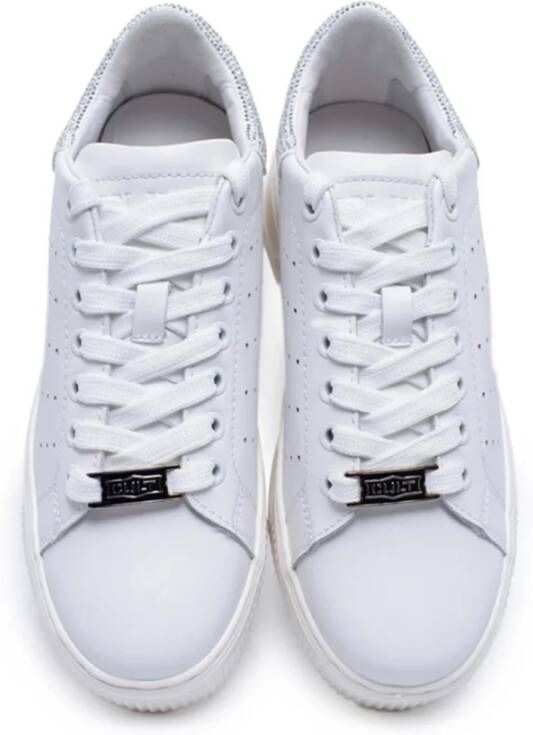 Cult Glamour Sneakers met Strass White Dames