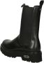 Cult Zwarte platte schoenen met D Beatle Alto Fondo Slash Black Dames - Thumbnail 11