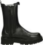 Cult Zwarte platte schoenen met D Beatle Alto Fondo Slash Black Dames - Thumbnail 24