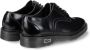 Cult Klassieke Oxford Schoenen Zwart Leer Black Heren - Thumbnail 13