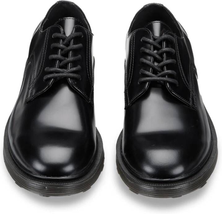 Cult Klassieke Oxford Schoenen Zwart Leer Black Heren